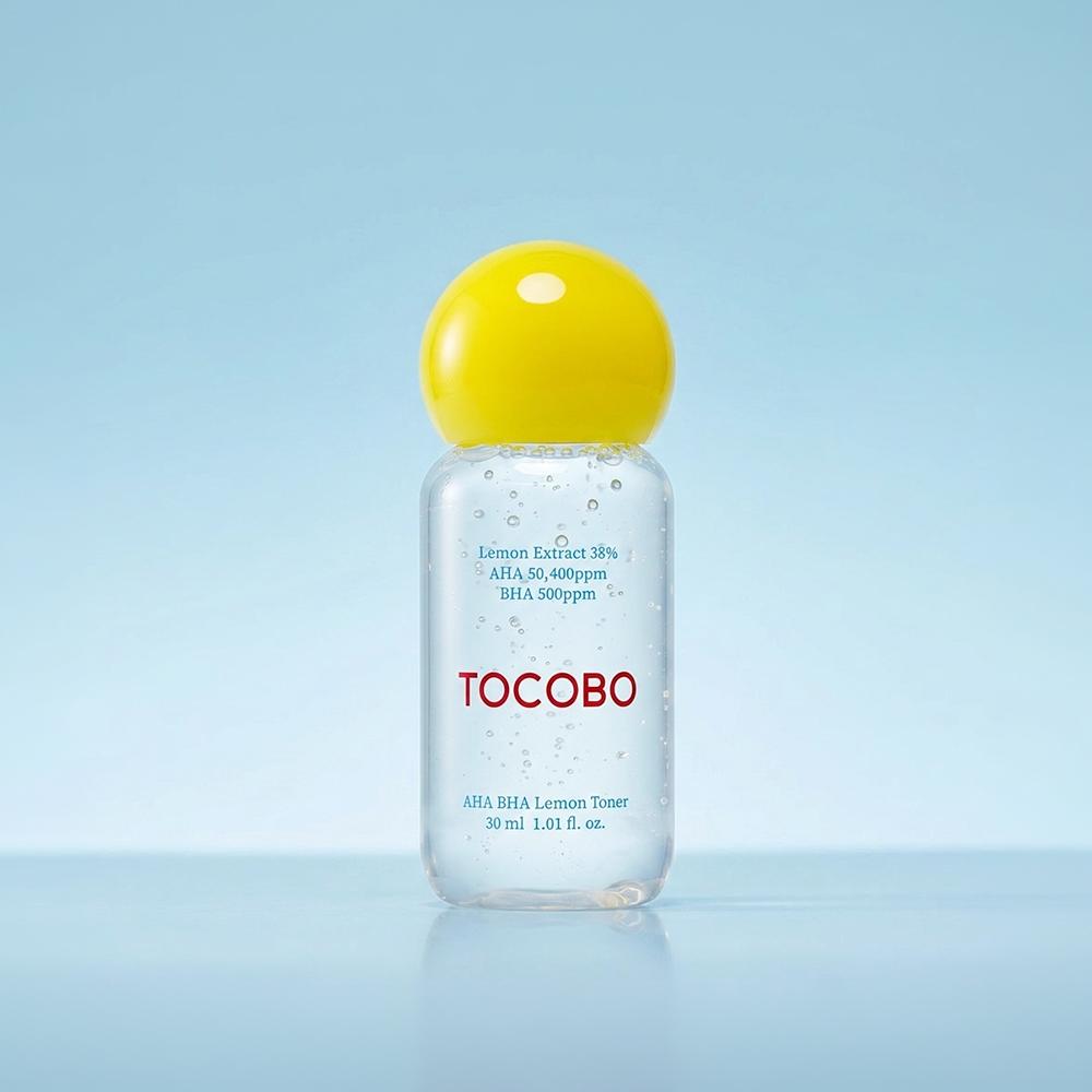 [TOCOBO] AHA BHA レモン トナー 30ml 30ml, 1個