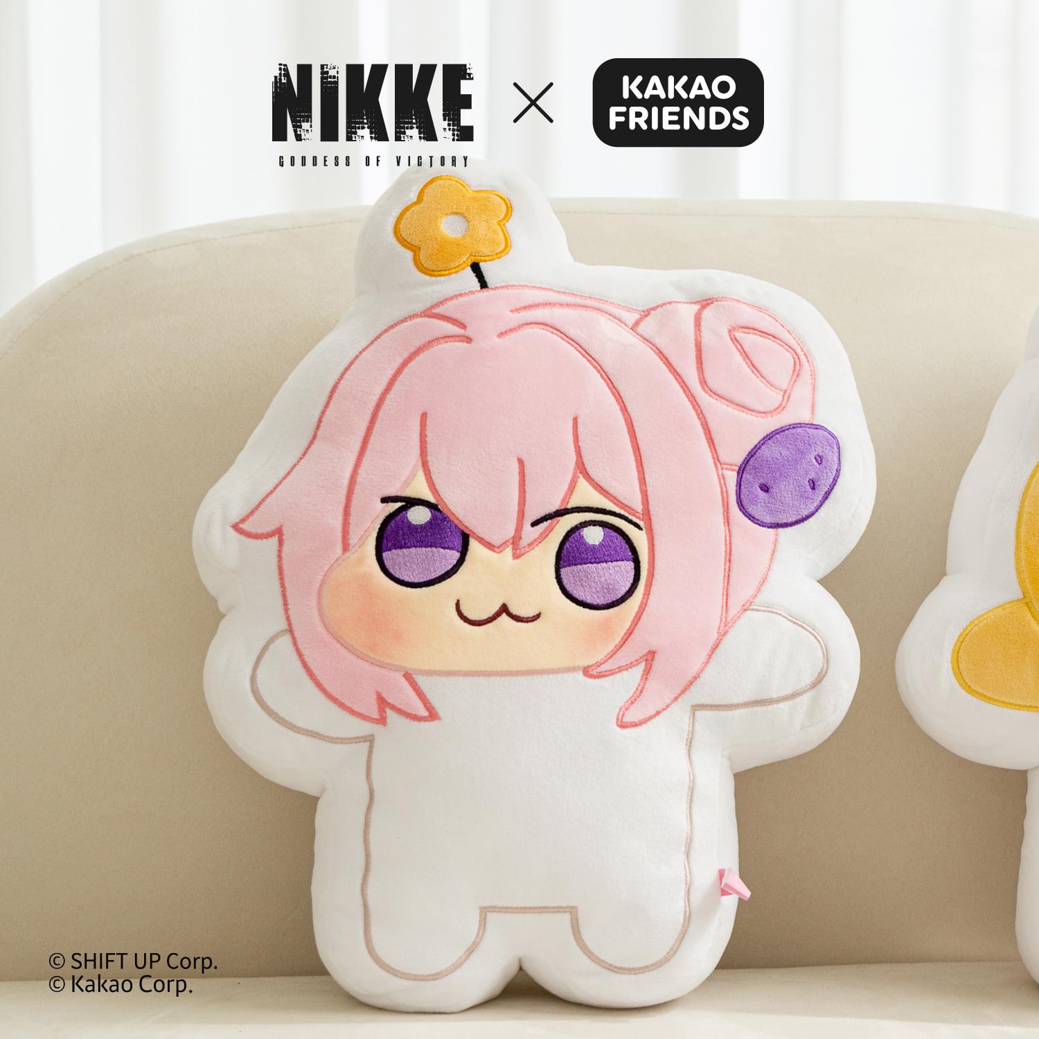 [即日発送] 勝利の女神 NIKKE X Kakao Friends Dororong 刺繡クッション GNF DORORONG