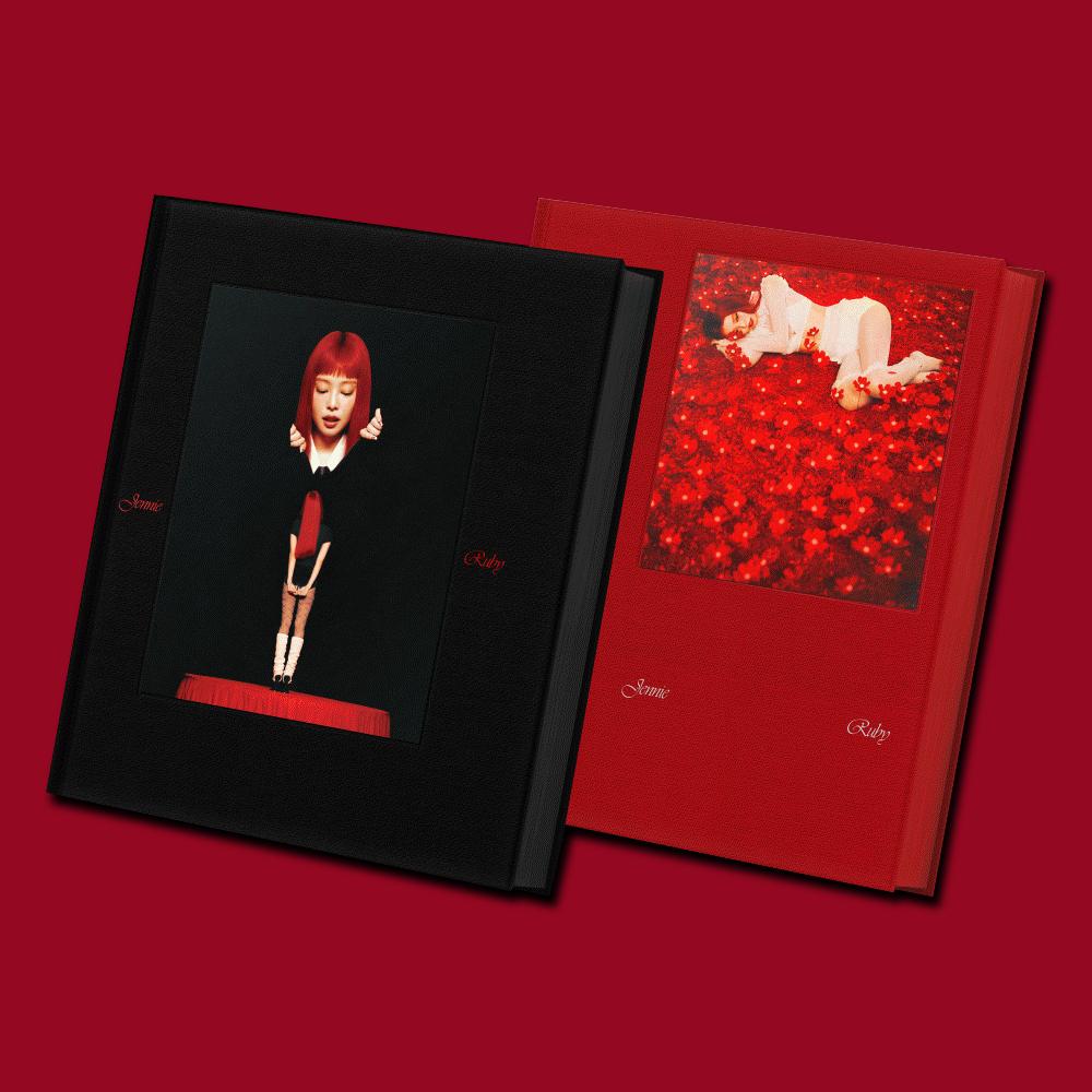 JENNIE 1st Album Ruby Photobook Random 1 type LikeJennie BLACKPINK
