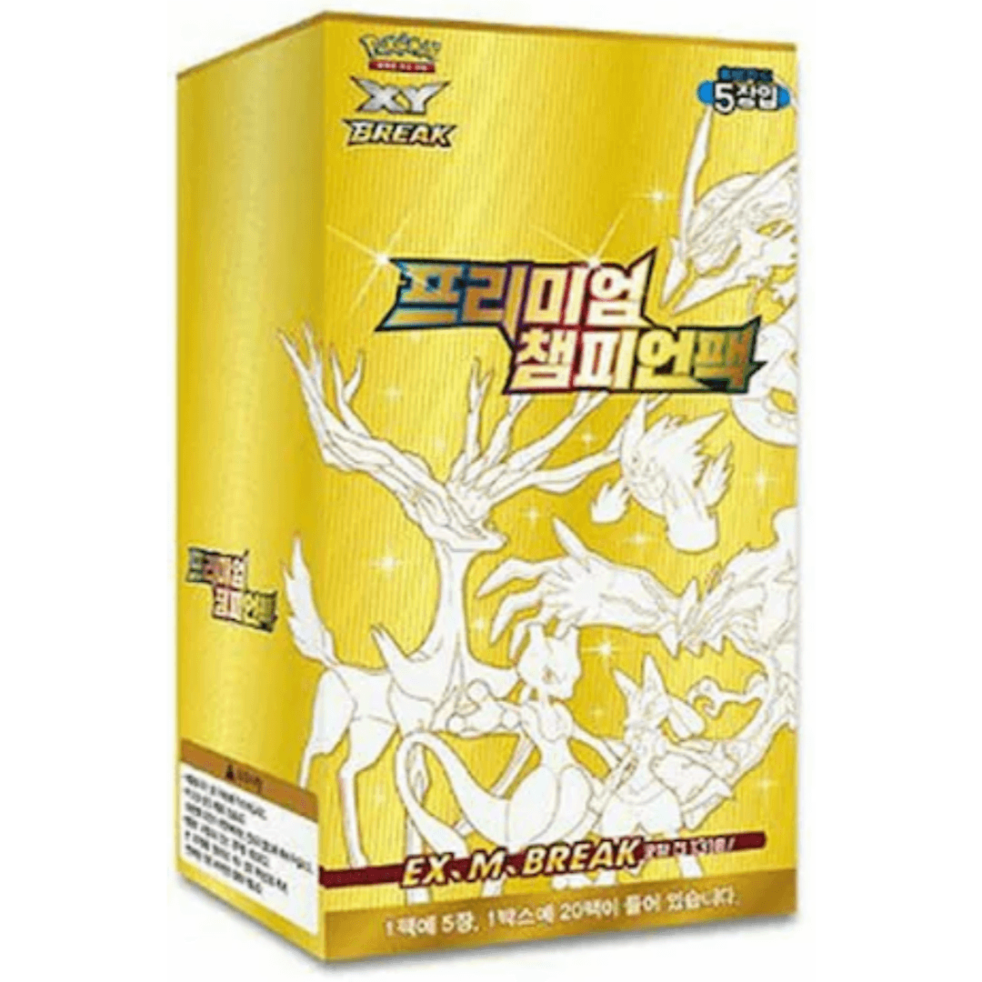 포켓몬카드 XY BREAK 확장팩 프리미엄 챔피언팩 미개봉 1박스