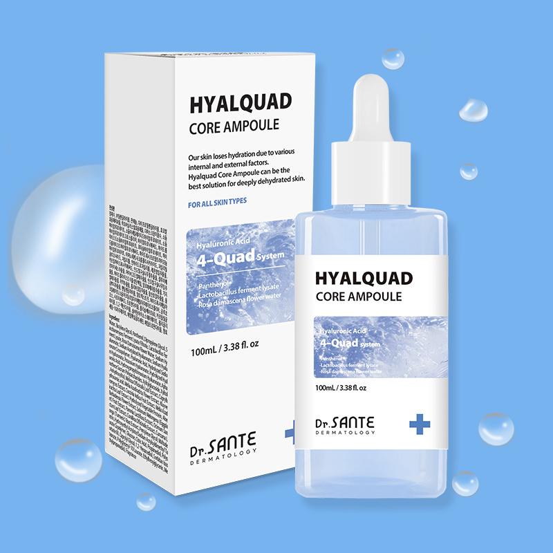 サンテ ヒアルクアッド コア内側乾燥保湿鎮静水分アンプル 100ml+S1-4バンドルセット