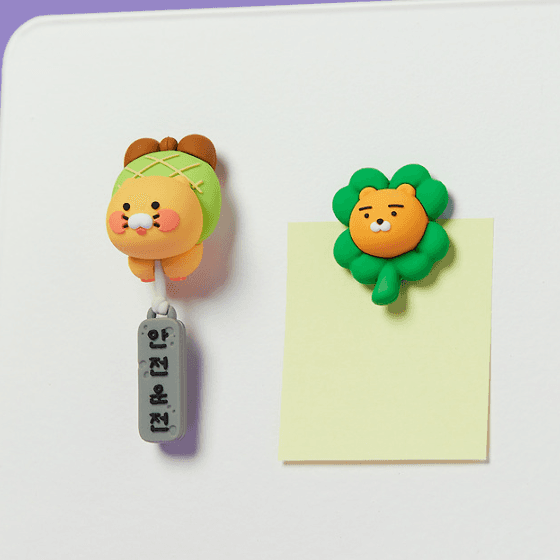 카카오프렌즈 행운만땅 송풍구 피규어 춘식이 차량용 인테리어 안전운전 행운 새차선물