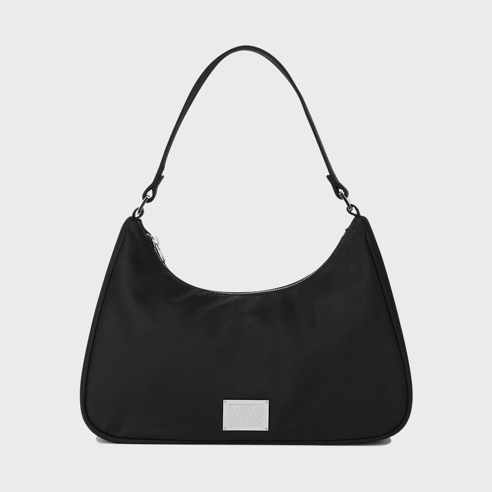 [MARNIETFRANCOIS GIRBAUD] CLASSIC LOGO HOBO BAG black