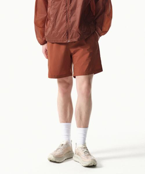 무신사 스탠다드 musinsastandard 무신사 시티 레저 밴딩 쇼츠 오렌지