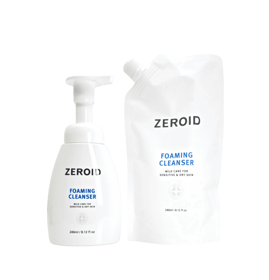 ZERIAID フォーミング クレンザー 240ml+リフィル240ml 皮膚バリア 保湿
