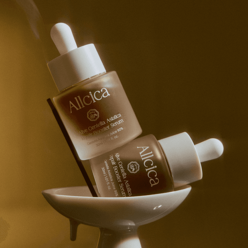 ALL:XCICA 精製水Zero ツボクサ 함유량90% リペアクリーム ブースター 保湿鎮静 セラム シカ 30ml