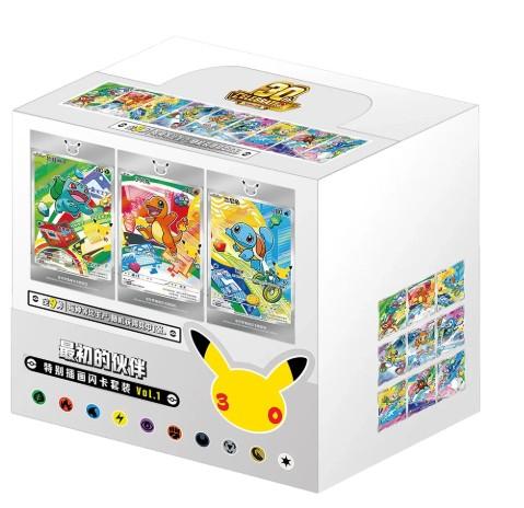 ポケモン TCG 30周年 オリジナル パートナー コレクション シリーズ 1弾 ボックス (8個入/中文版)