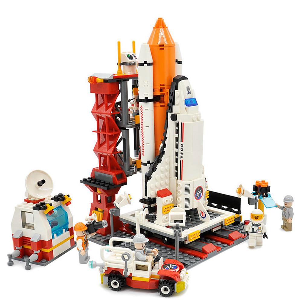 スペース 宇宙往復船 ロケット 宇宙船 おもちゃ飛行機 ブロック