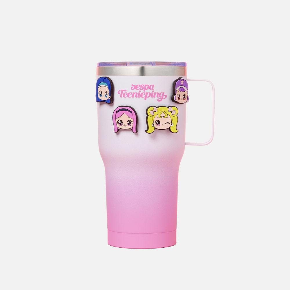 Teenieping X aespa タンブラーデコセット