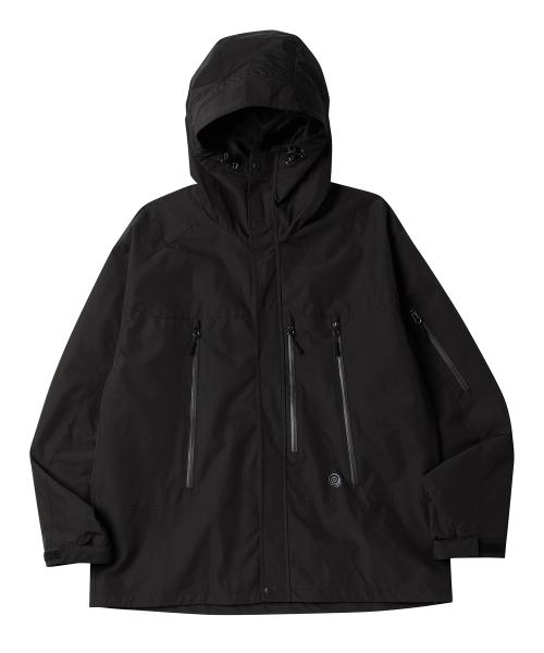 [TRAVEL] 3 Layer Summit Hood Wind Breaker Black TRTTAWWB09UC6