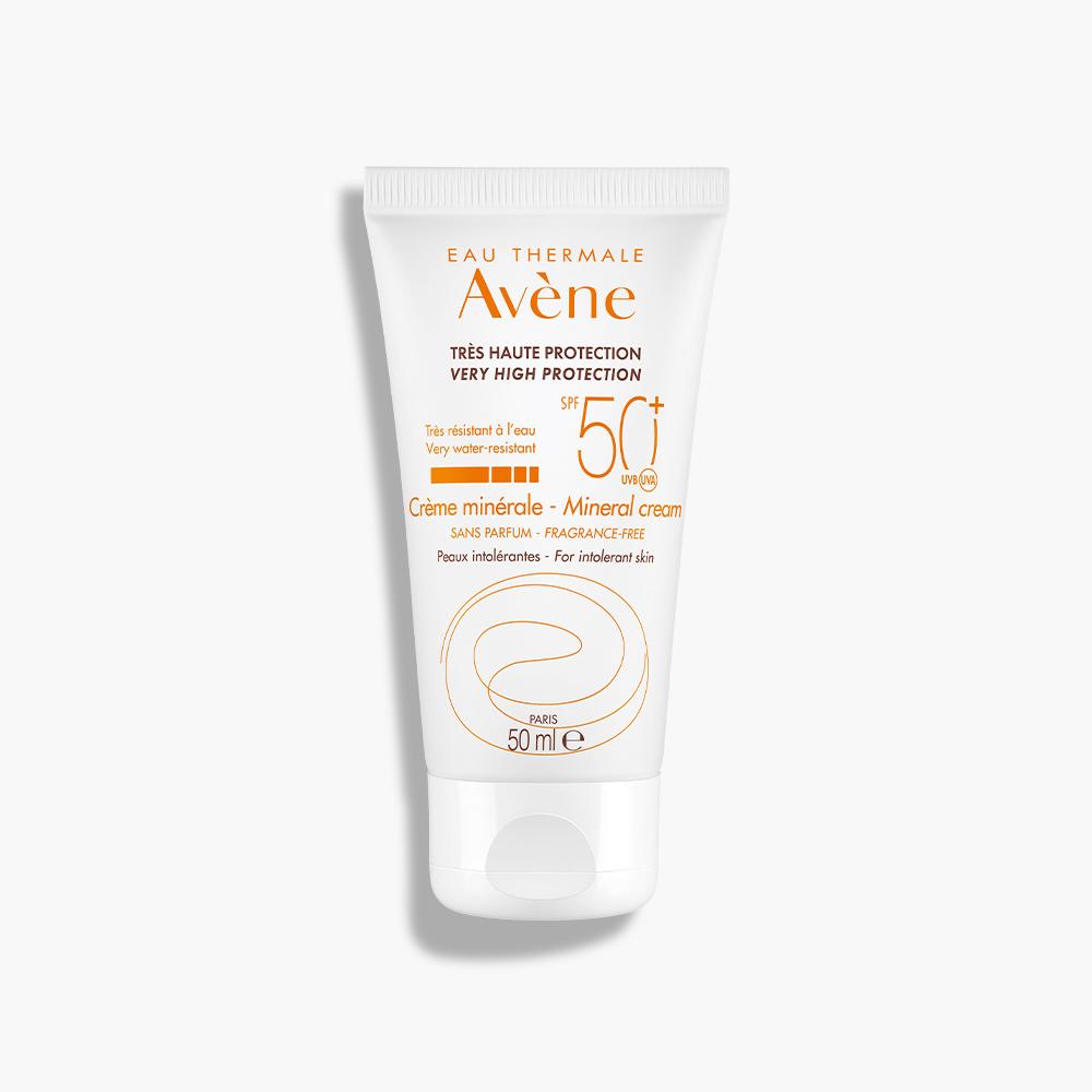 [アベンヌ] サンミネラル クリーム 50ml SPF50+ PA++++ (無機剤式 トーンアップ サンクリーム)