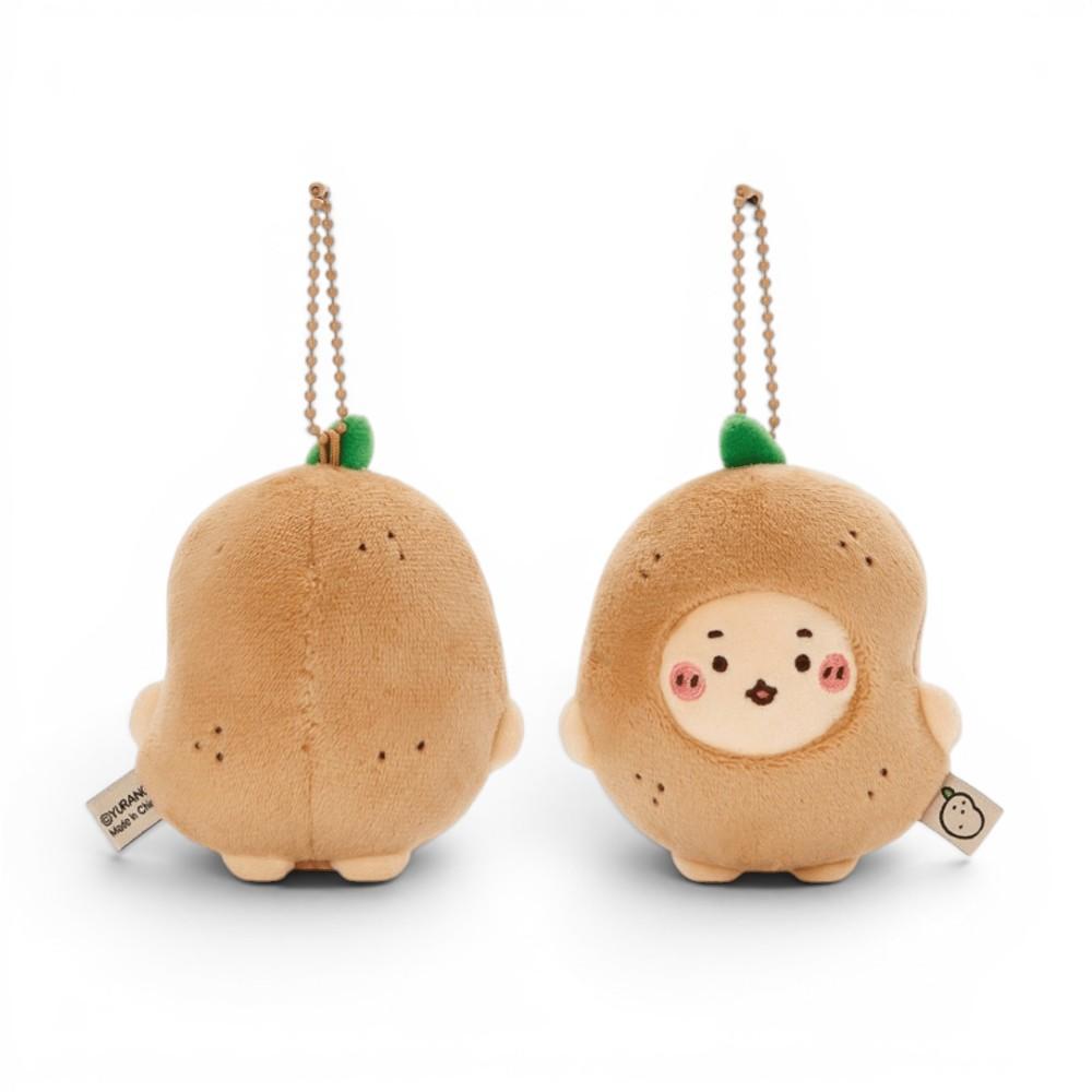망그러진곰 망곰이 グッズ じゃがいも 赤面 人形 キーリング 7.5X10.5cm