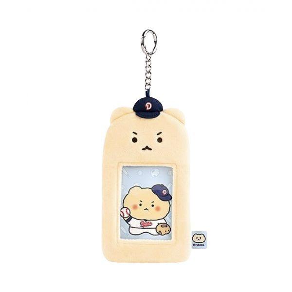 두산 베어스 x 망그러진곰 포토 카드 홀더 키링