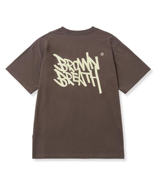 [브라운브레스] TAG TEE - DARK BROWN BKMMSTB01DB