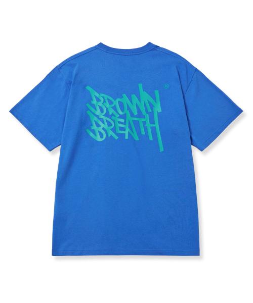 [브라운브레스] TAG TEE - BLUE BKMMSTB01BL