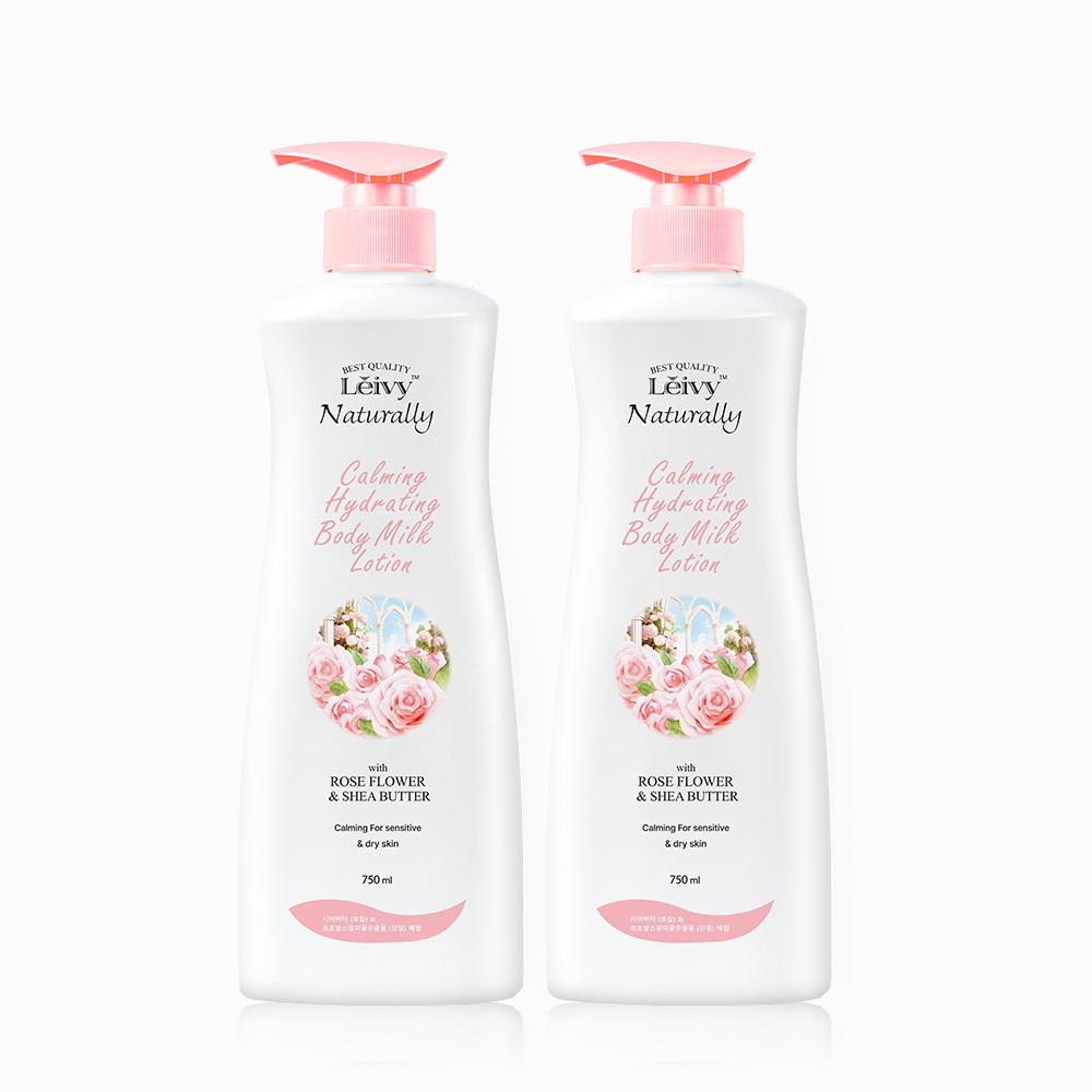 Lavie ボディローション ロンドンローズ, 750ml, 2個