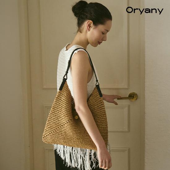Oryany [デパート価格 129,000] ラフィア トライアングル _shoulder