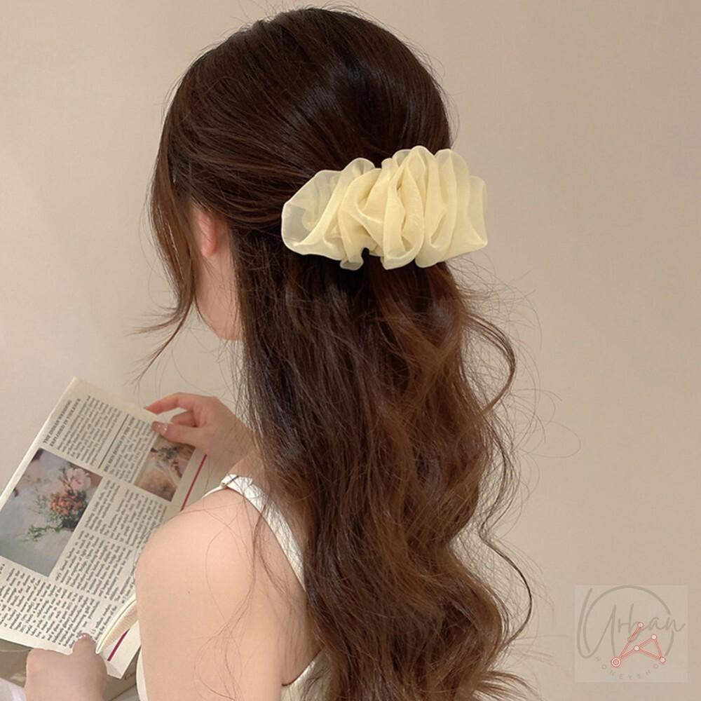 UrbanGggulShop ミニマル プリーツヘアピン 40代 レディース ロマンチックなデイリーウェア クラシックなムード