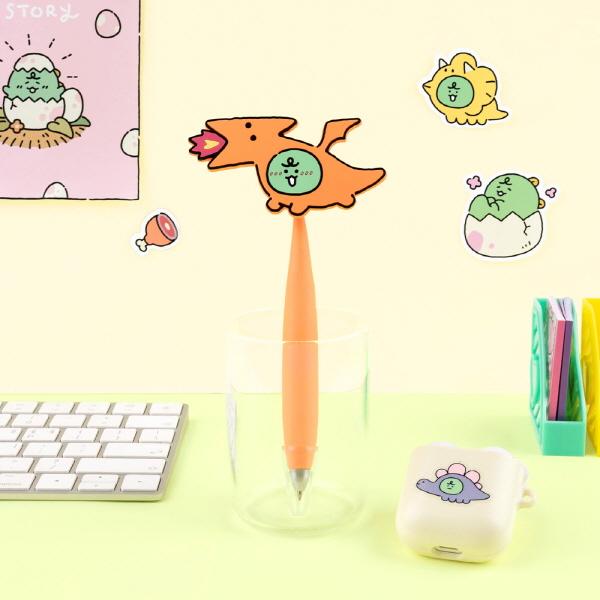 カカオフレンズ ジョルディ ダイノ ムービングボールペン