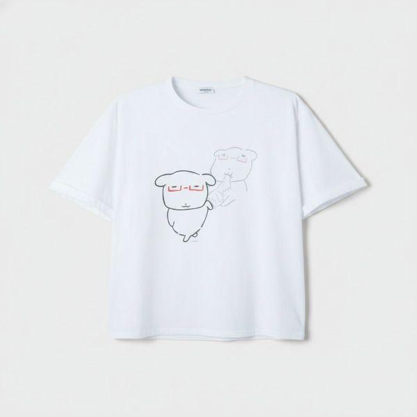 [GANADi] 半袖Tシャツ DARK RED_SPRLG25U09