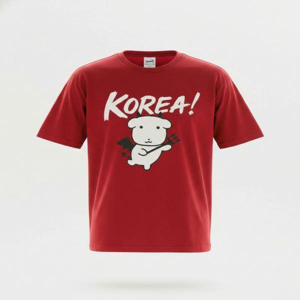 [GANADi] 半袖Tシャツ RED_SPRLG25U09