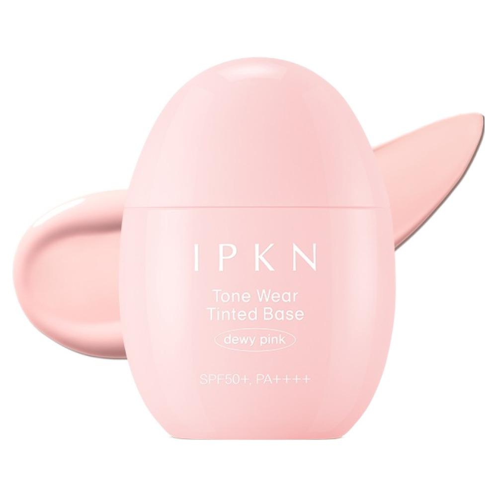 IPKN 톤웨어 ティンテッド メイクアップ ベース 40ml 1個 デューイピンク
