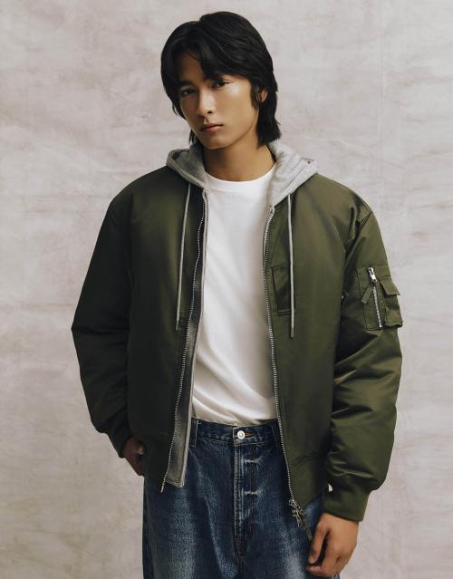 [GIORDANO] フード着脱式 ダウンブルゾン 074920 [3color] 01074920