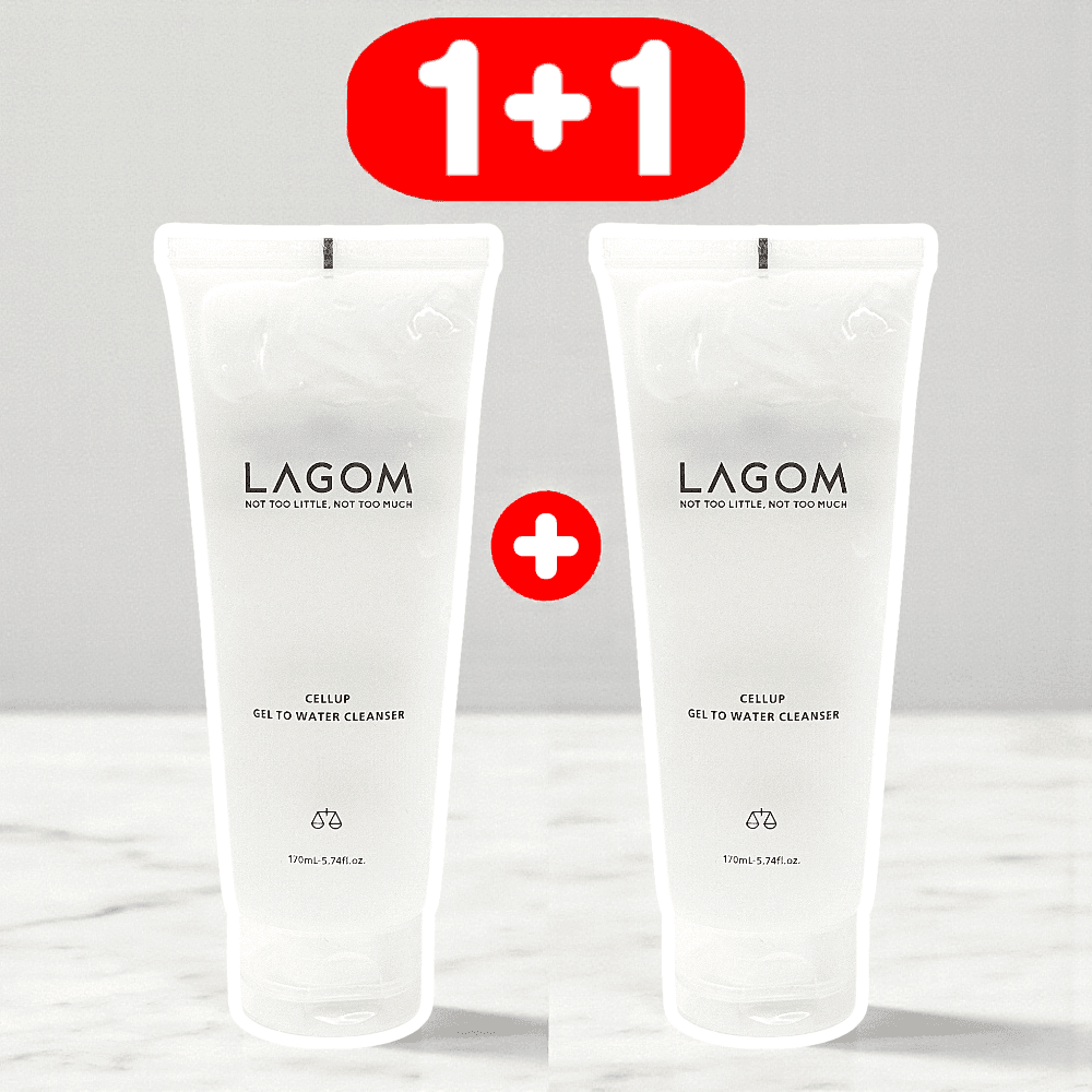 LAGOM セレブ ジェル トゥ ウォーター 朝用クレンザー 170ml+170ml