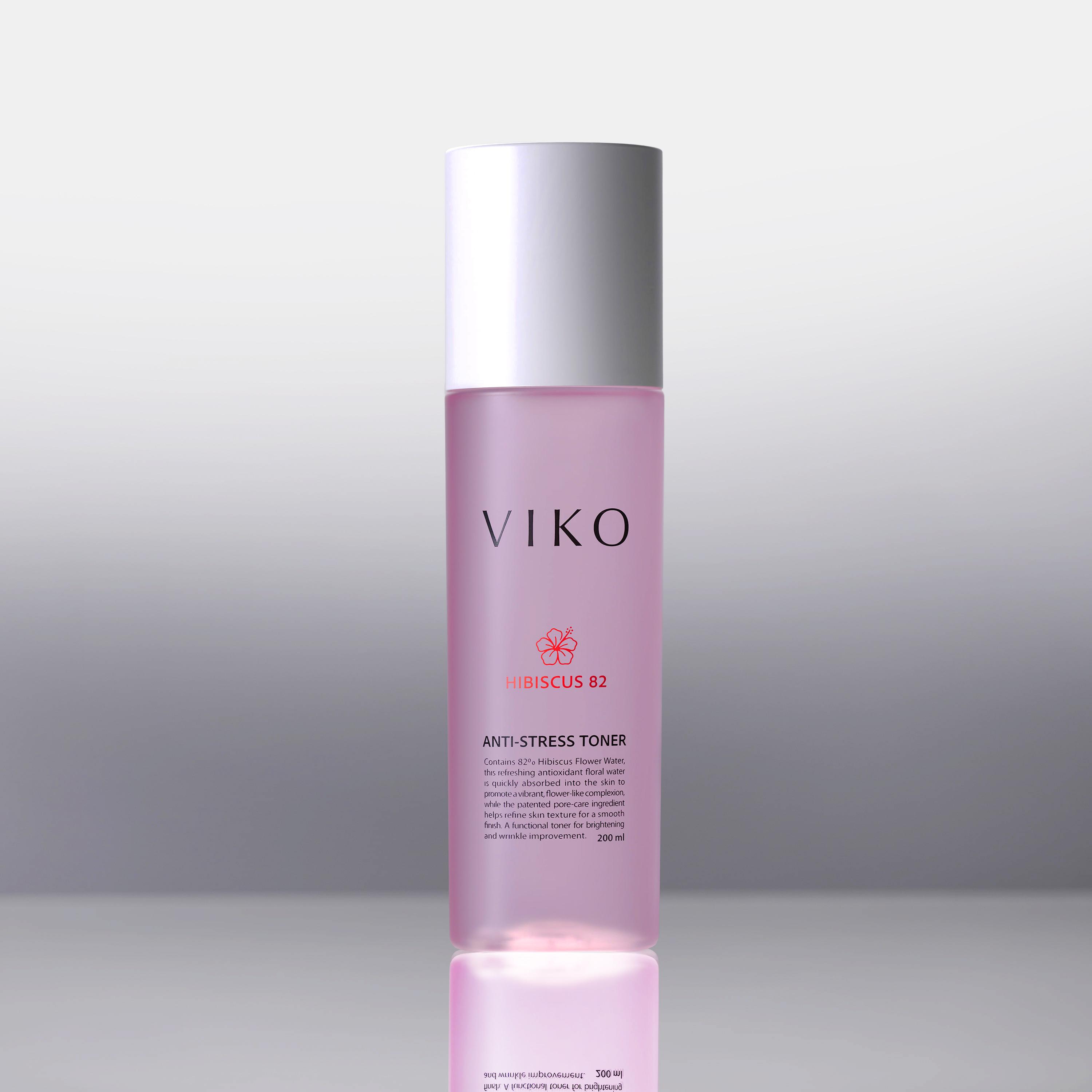 VICO ハイビスカス82 トナー アンチストレス 保湿 ヒアルロン酸 クーリング