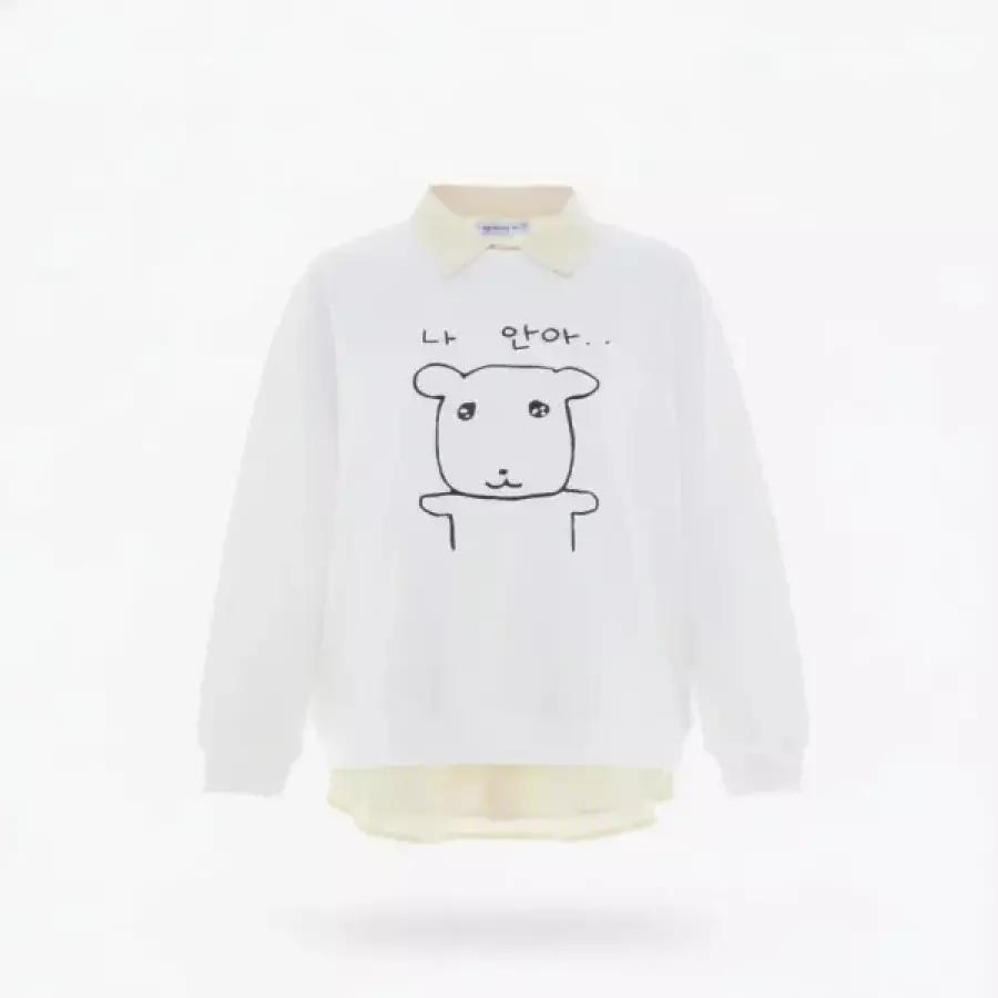 [GANADI] Tシャツ WHITE_SPRLG25U09