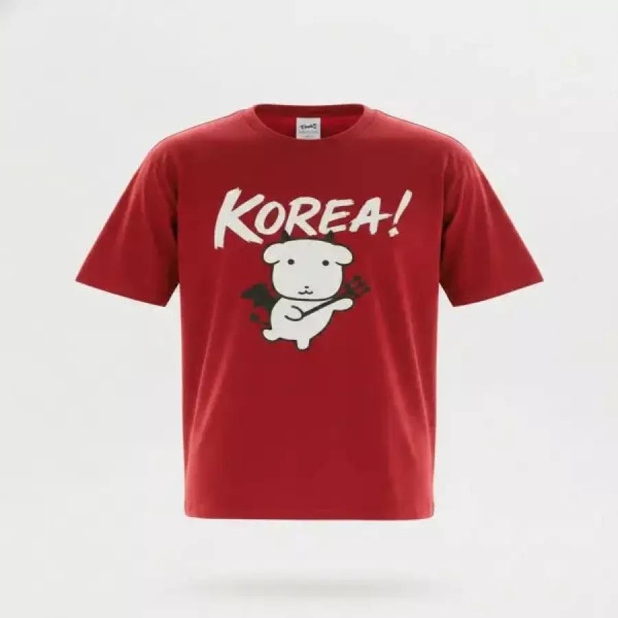 [가나디] 半袖Tシャツ RED_SPRLG25U09