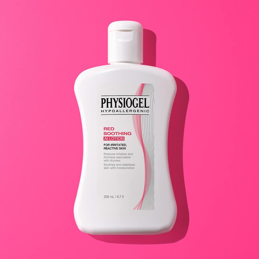 피지오겔 레드 수딩 AI 페이셜 로션 200ml 민감 피부 장벽 진정