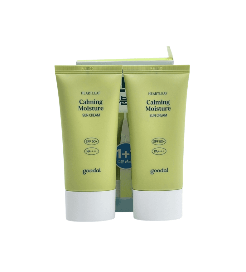 1+1 Goodal 澄んだヨモギ鎮静モイスチャー サンクリーム 50ml+50ml