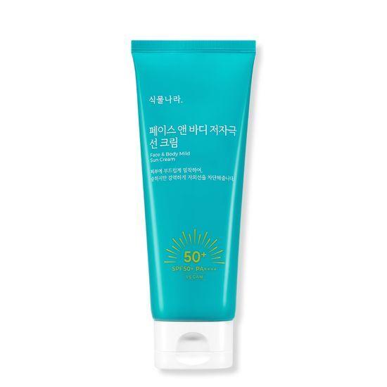 [フェイス&ボディ/大容量] 植物나라 フェイス アンド ボディ 低刺激 サン クリーム 150ml