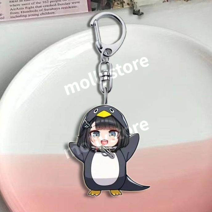 명일방주 엔드필드 ググガガ ペンギン 管理者 アクリルキーホルダー キーチェーン バッグチャーム A
