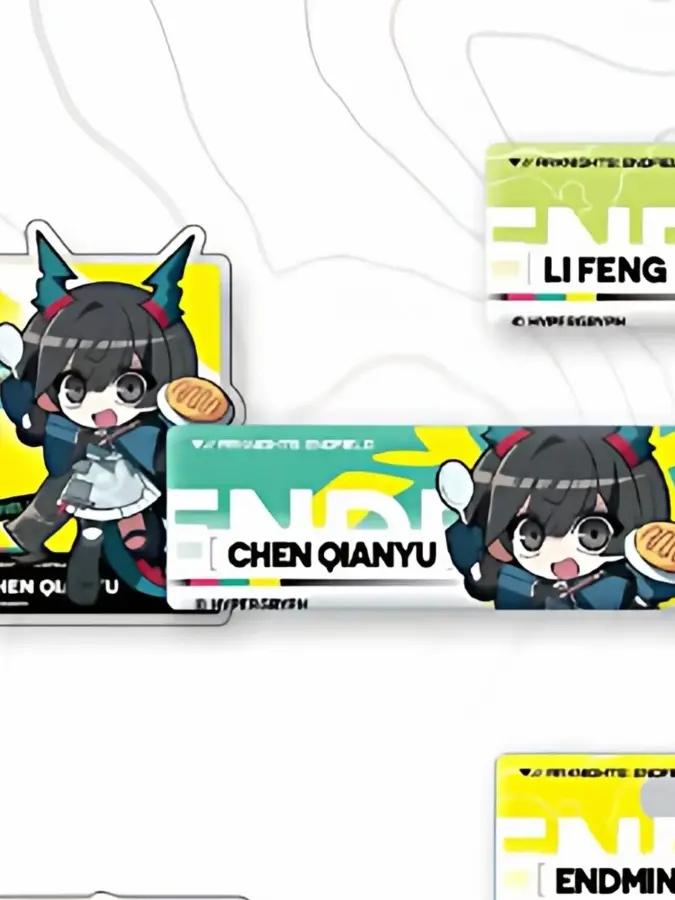 명일방주 엔드필드 굿즈 PrismLand コラボ バッジ