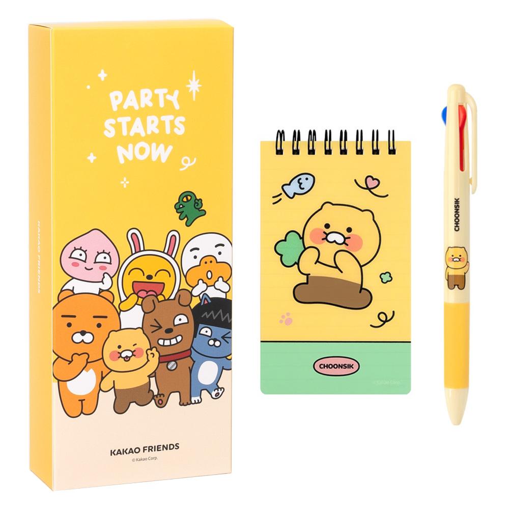 카카오프렌즈 スタディキット10 チュンシギ 文房具セット