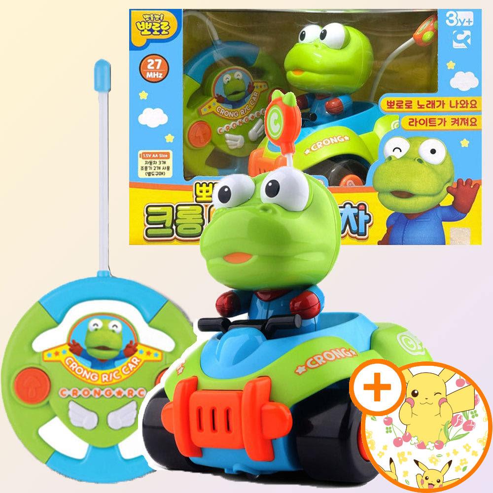 뽀로로と友達 クロン RCカー +ステッカー 無線操縦 子供 뽀로로 おもちゃ