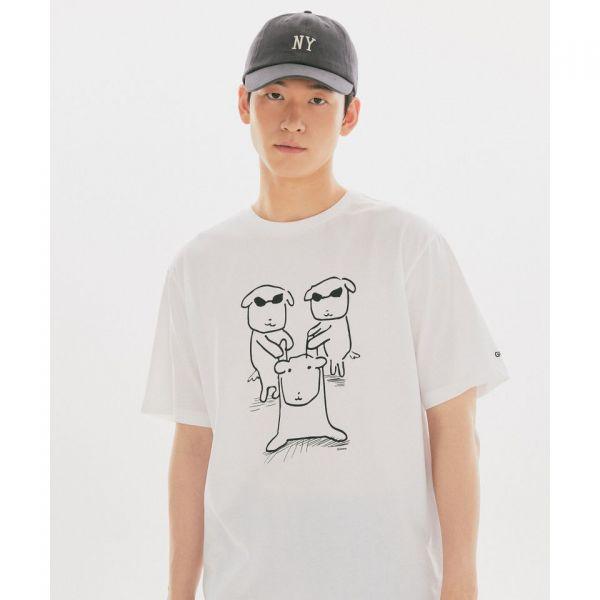 SPAO [가나디] 반팔 티셔츠(MULTI)_SPRLG25U09 114541
