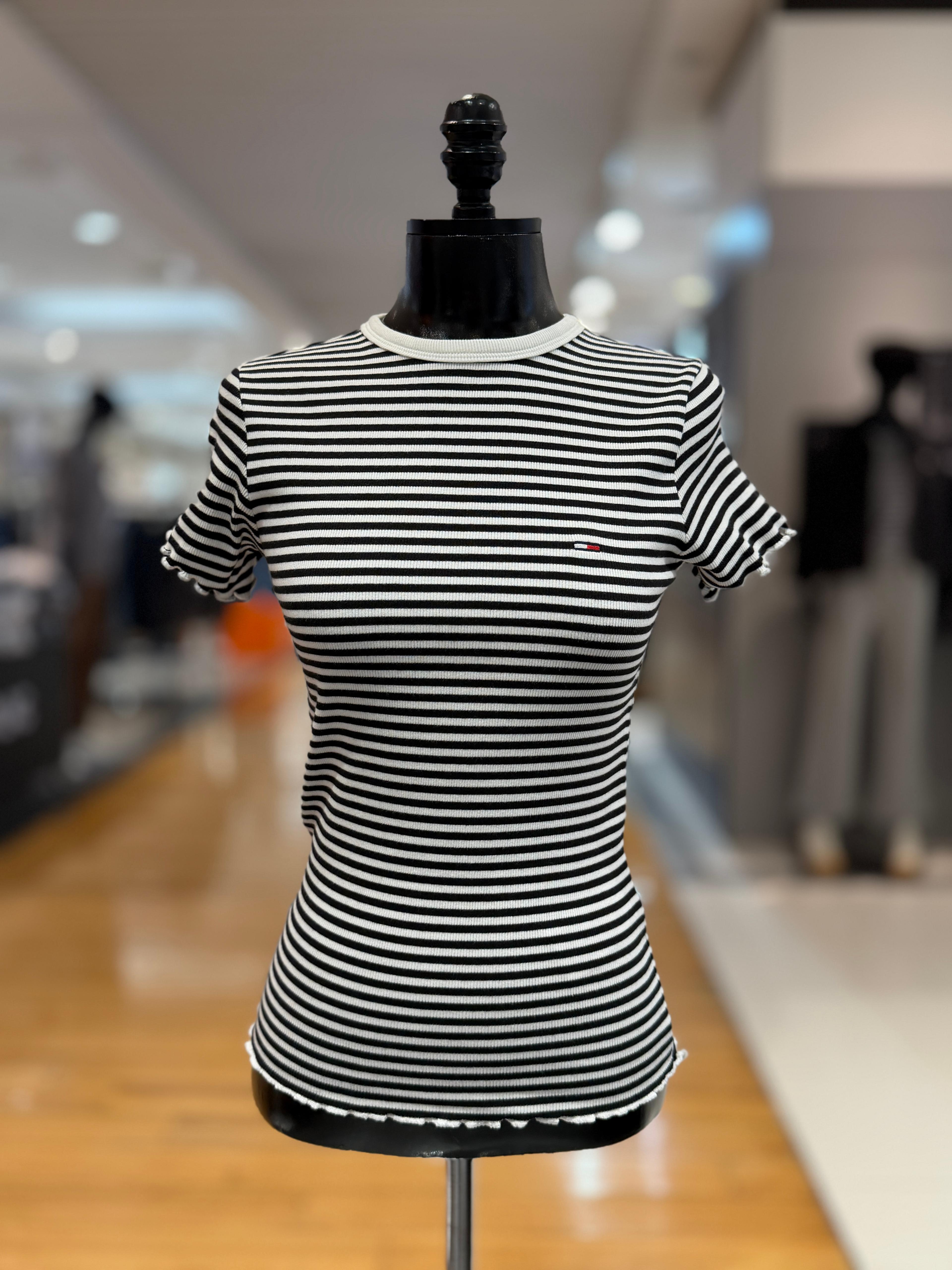 Tammy & Jin レディース スリムフィット ゴルジ 夏 トップス 半袖 タンクトップ Tシャツ デイリー カジュアル きれいめ