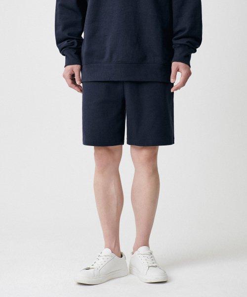 (MUSINSASTANDARD) 무신사 스웨트 쇼츠 네이비