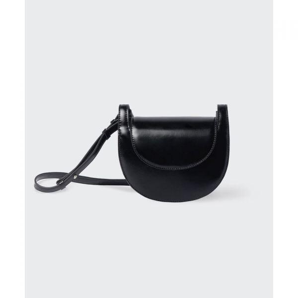 MUSINSA STANDARD WOMAN ウィメンズ ハーフムーン クロスバッグ ブラック