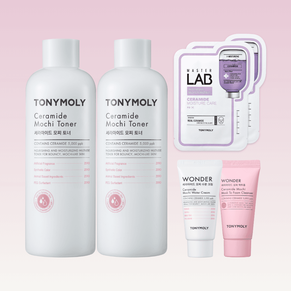 [리즈PICK] 토니모리 세라마이드 모찌 토너 500ml, 2개