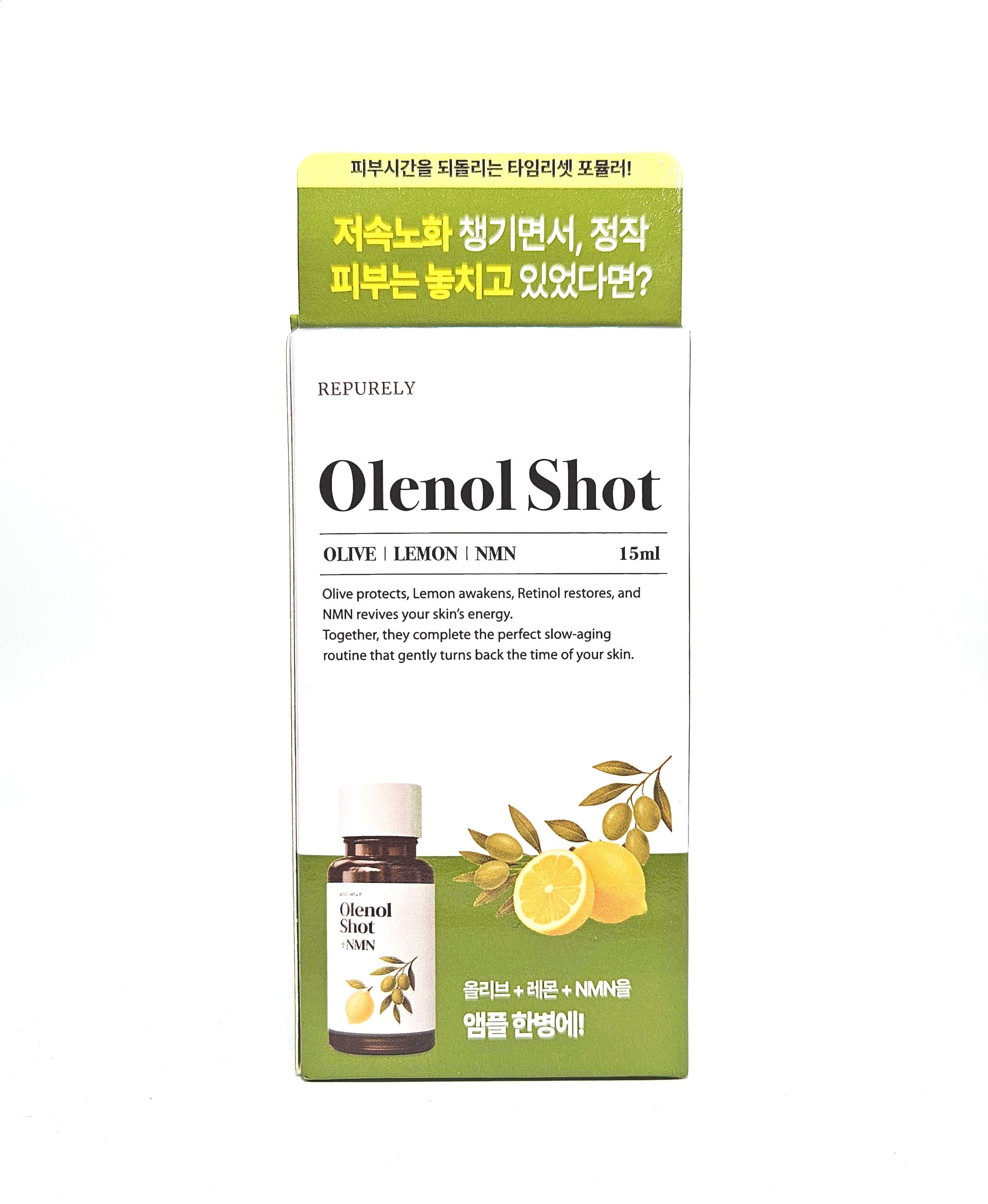 Oleanol Shot NMN フォーミュラ アンプル 15ml RePurely