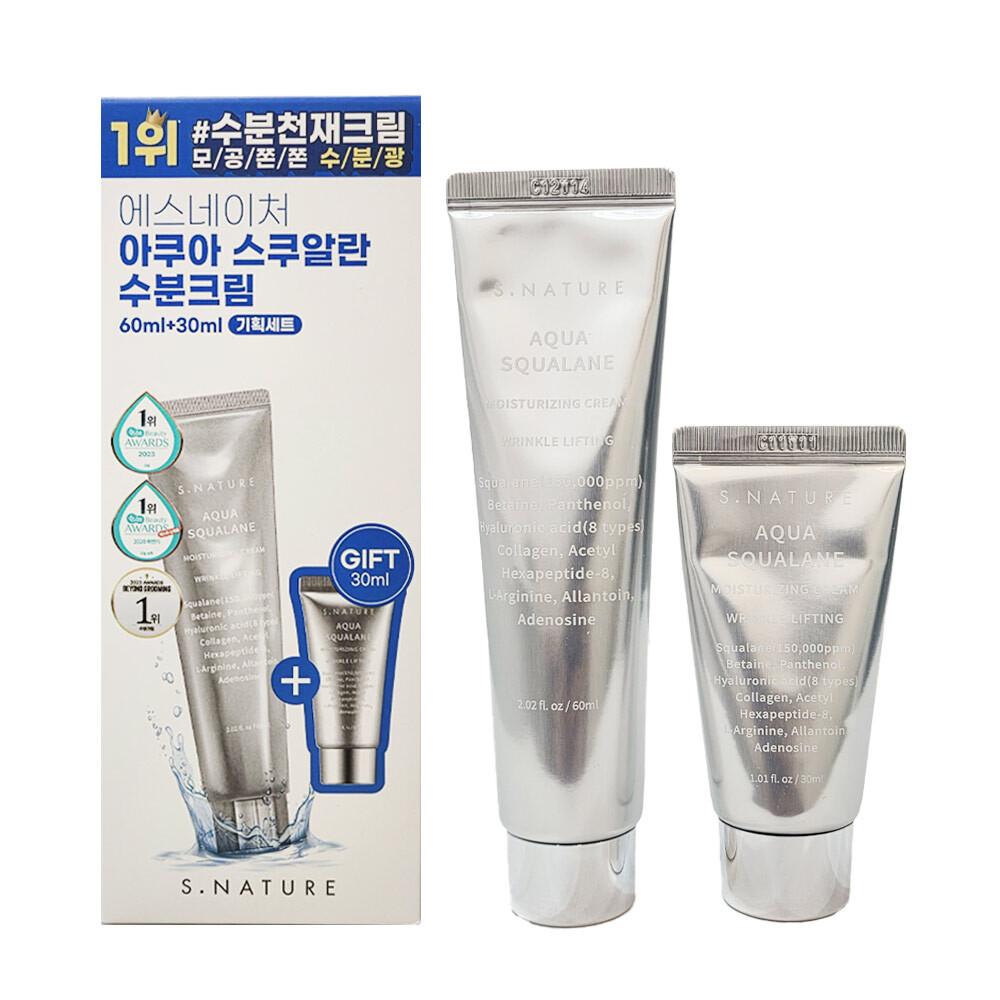 ESNATURE ESNATURE アクア スクワラン モイスチャライザー 60ml + 30ml