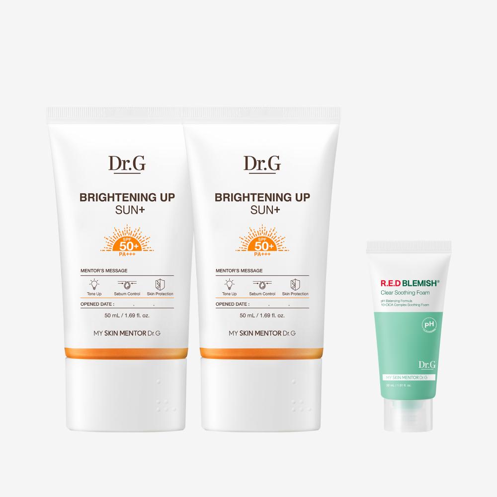 [1+1] 닥터지 브라이트닝 업 선 플러스 50mL 톤업 선크림(SPF50+ PA+++)