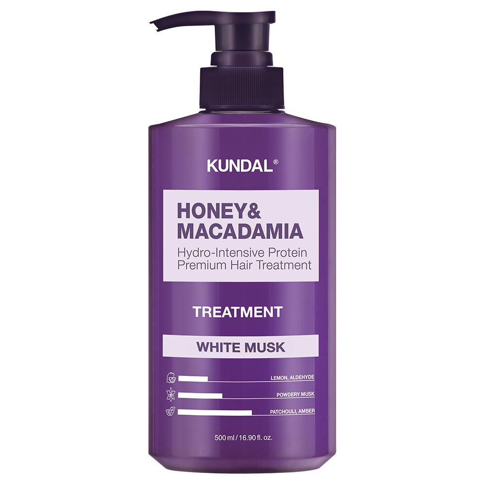 쿤달 ハニー＆マカダミア ヘアトリートメント ホワイトムスクの香り 500ml 1個