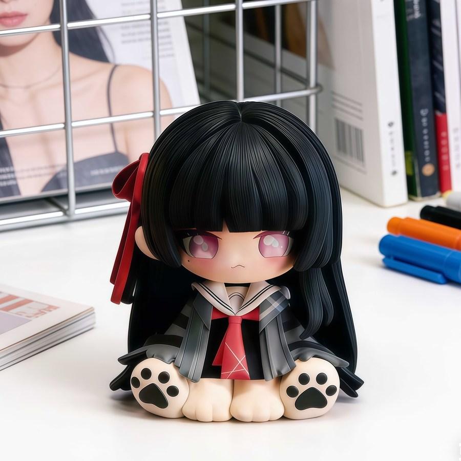 [明朝体] SD チーサ フィギュア GKモデル ジオラマ Wuthering Waves グッズ 5cm