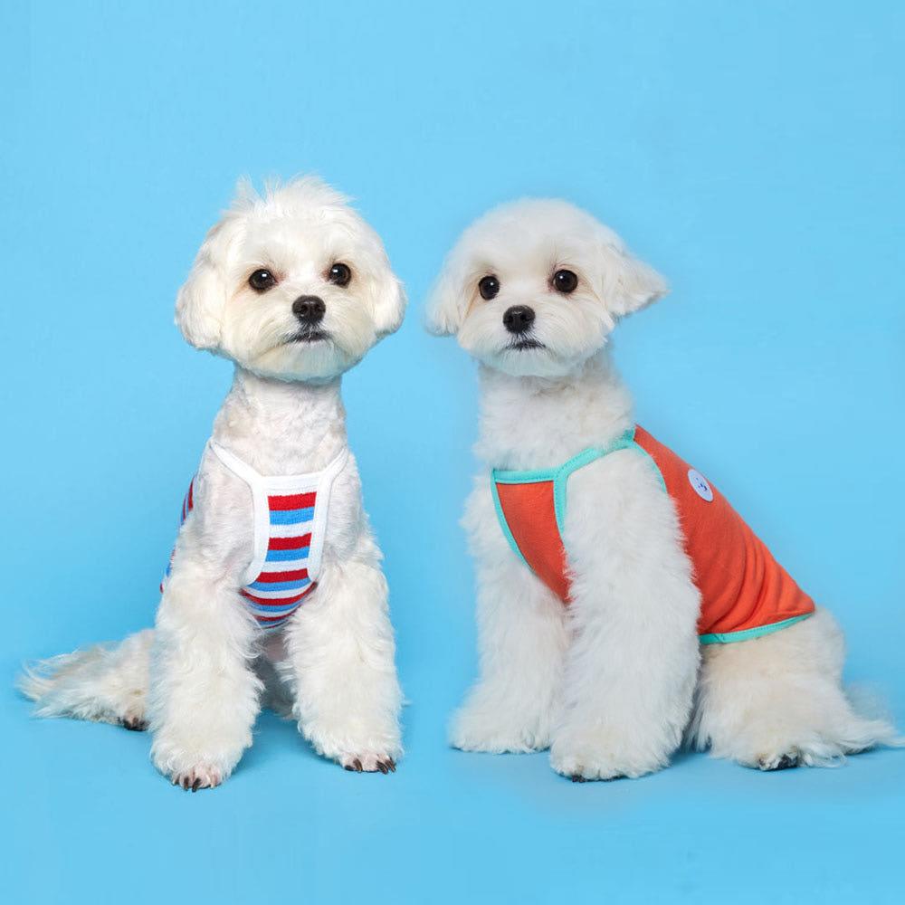 フロートペット 犬服 夏 犬 タンクトップ サマーベーシック S 愛犬 ノースリーブ Tシャツ 室内着