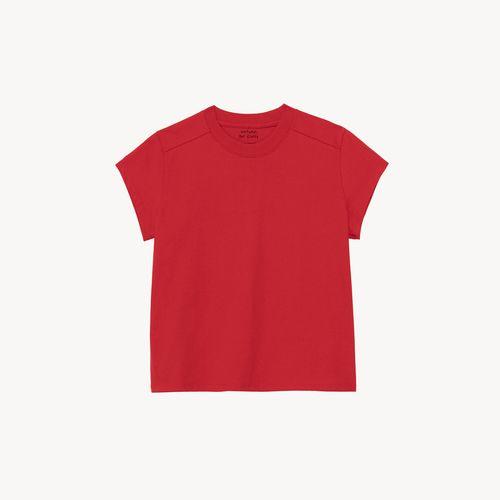 [문달] Eve Cotton T-shirt in Red
